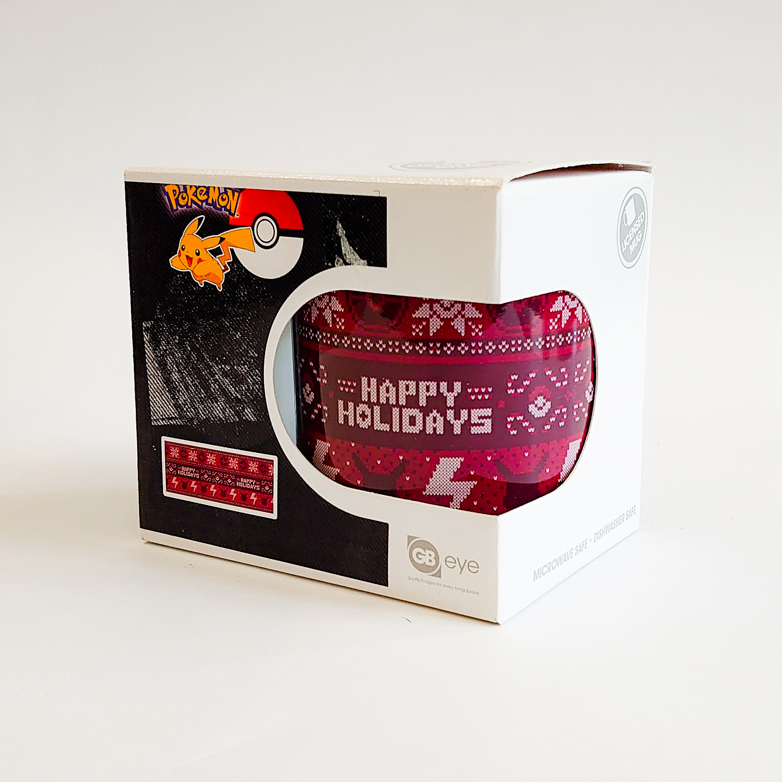 Pokémon "Happy Holidays" Tasse