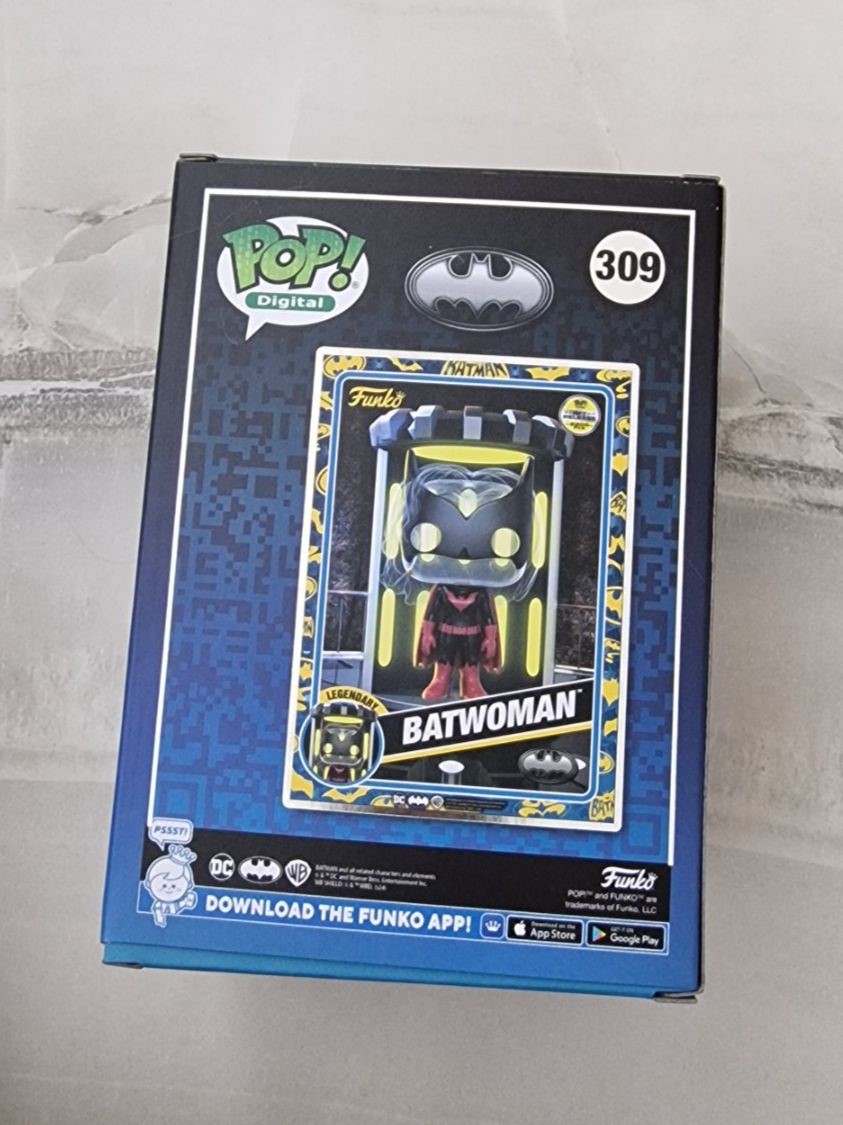 NFT Funko Pop Batwoman #309, limited 2200, Glow in the Dark