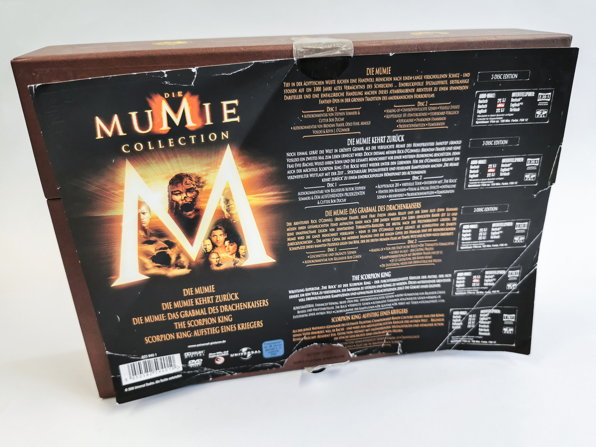 Die Mumie (Complete Collection inkl. Brettspiel)